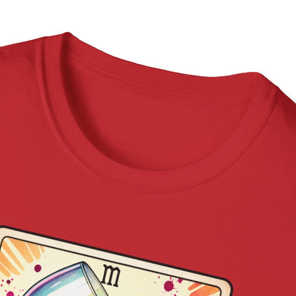 Just The One Wine Tarot T-Shirt - funny t-shirt by Cheeky Business