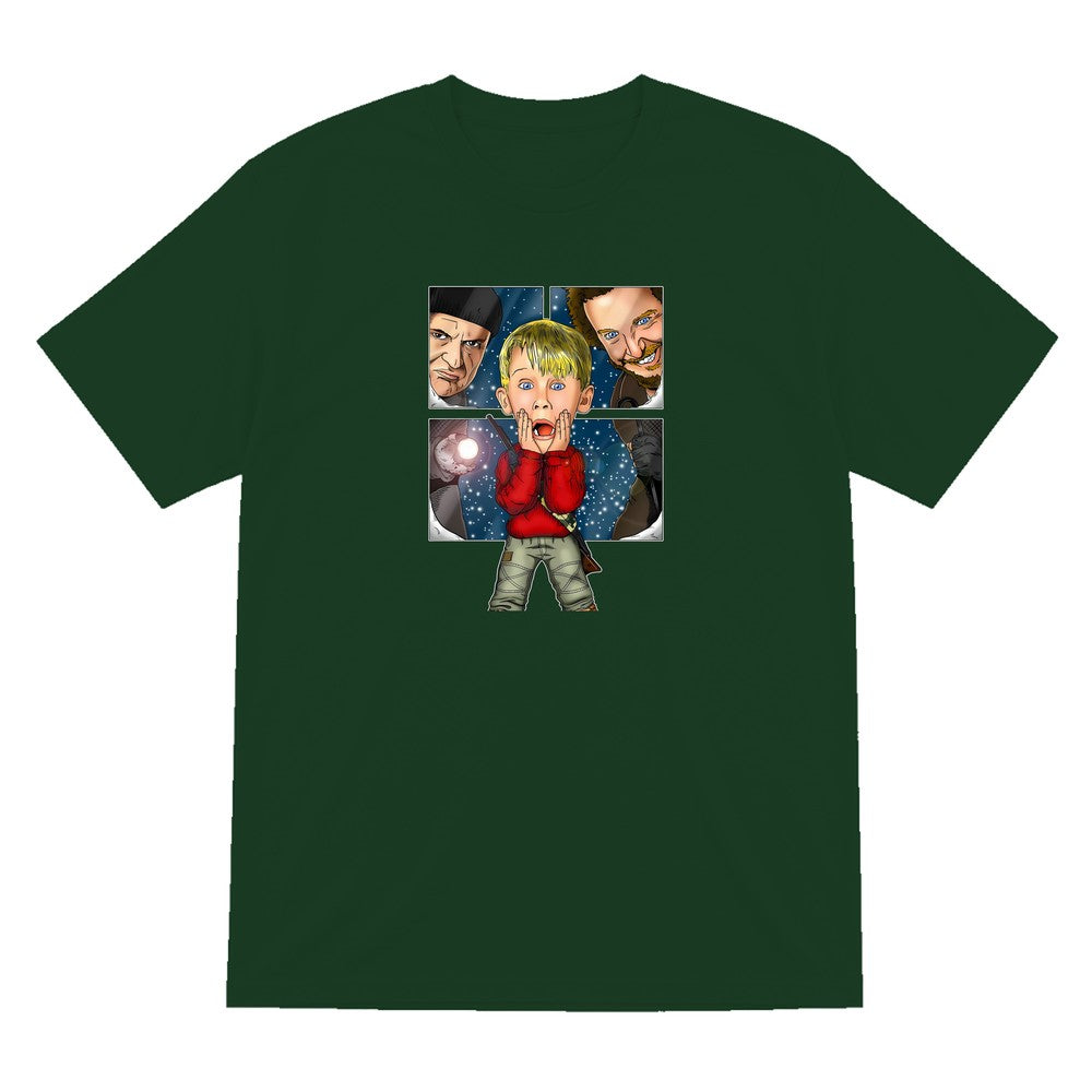 Kid Home For Christmas T-Shirt & Sweatshirt T-Shirt in Forest Green