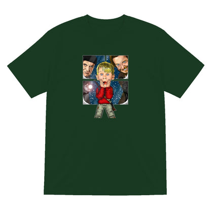 Kid Home For Christmas T-Shirt & Sweatshirt T-Shirt in Forest Green