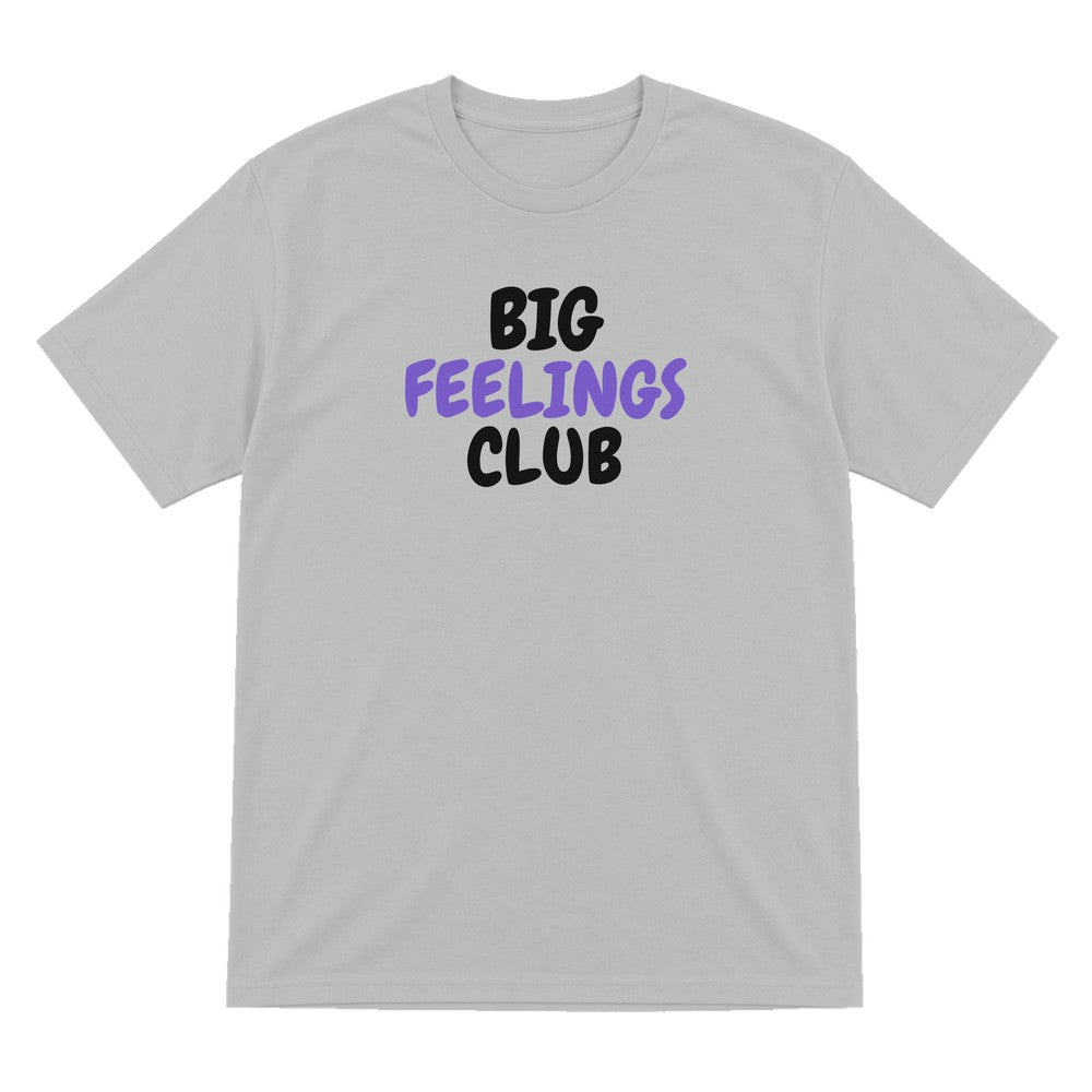 Kids Big Feelings Club T-Shirt, Sweatshirt & Hoodie T-Shirt in Sport Grey