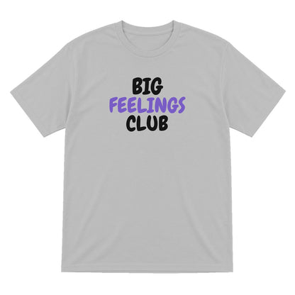 Kids Big Feelings Club T-Shirt, Sweatshirt & Hoodie T-Shirt in Sport Grey