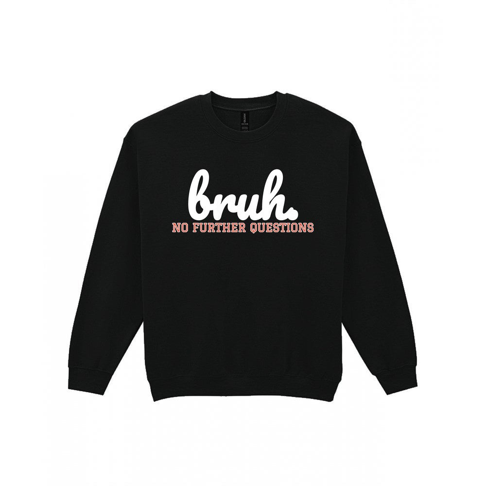 Kids Bruh T-Shirt, Sweatshirt & Hoodie Sweatshirt in Black