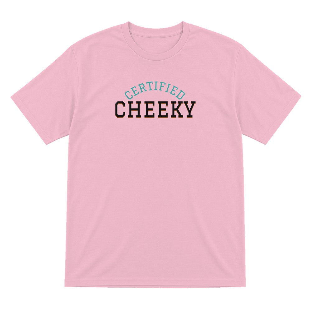Kids Certified Cheeky T-Shirt, Sweatshirt & Hoodie T-Shirt in Light Pink