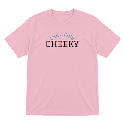 Kids Certified Cheeky T-Shirt, Sweatshirt & Hoodie T-Shirt in Light Pink