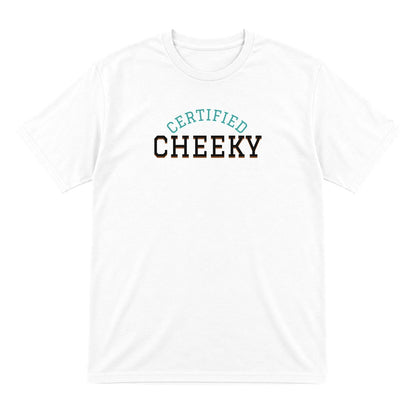 Kids Certified Cheeky T-Shirt, Sweatshirt & Hoodie T-Shirt in White