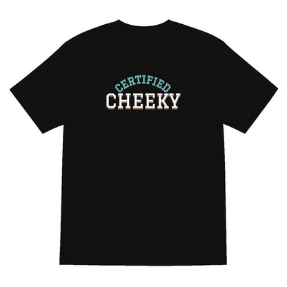 Kids Certified Cheeky T-Shirt, Sweatshirt & Hoodie T-Shirt in Black