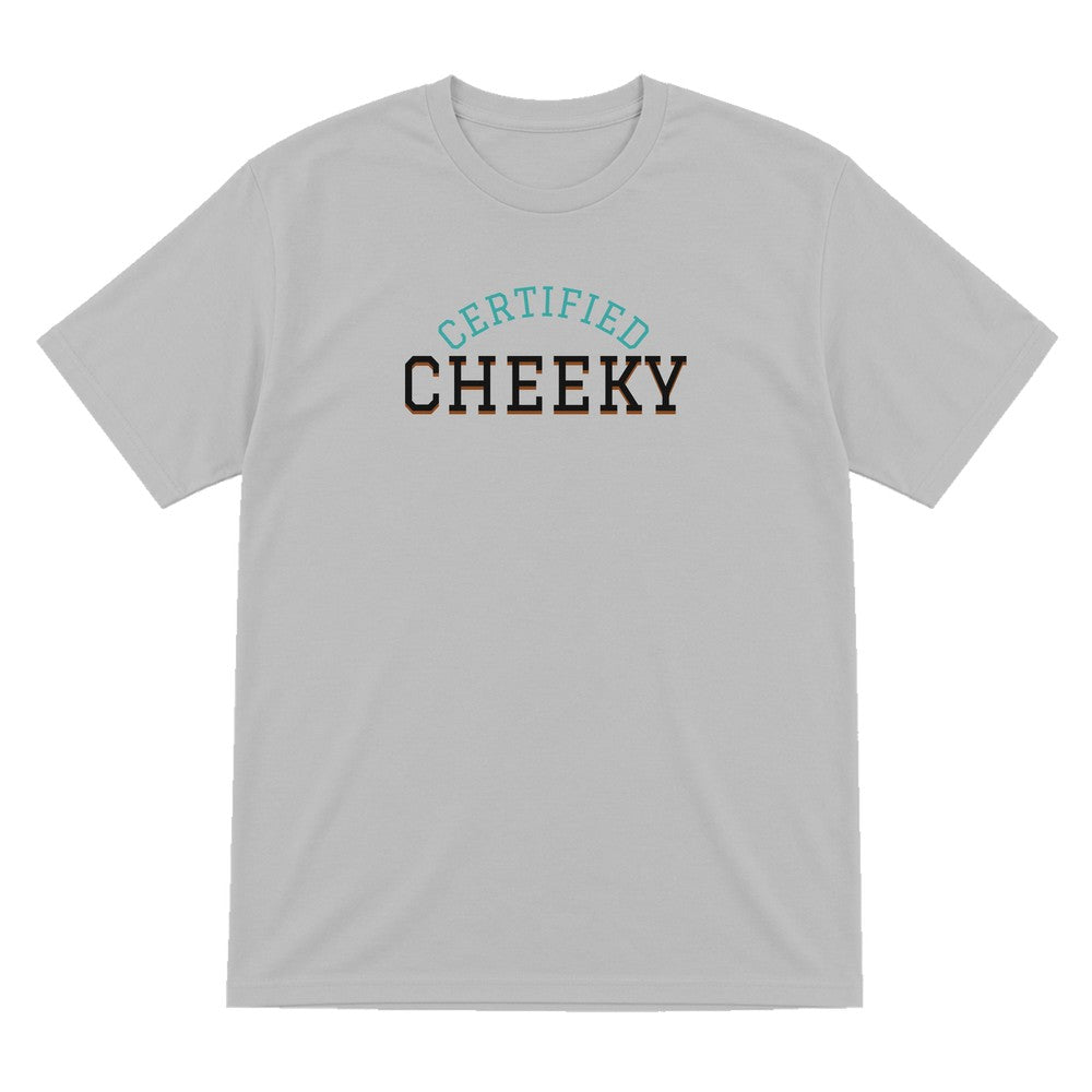 Kids Certified Cheeky T-Shirt, Sweatshirt & Hoodie T-Shirt in Sport Grey