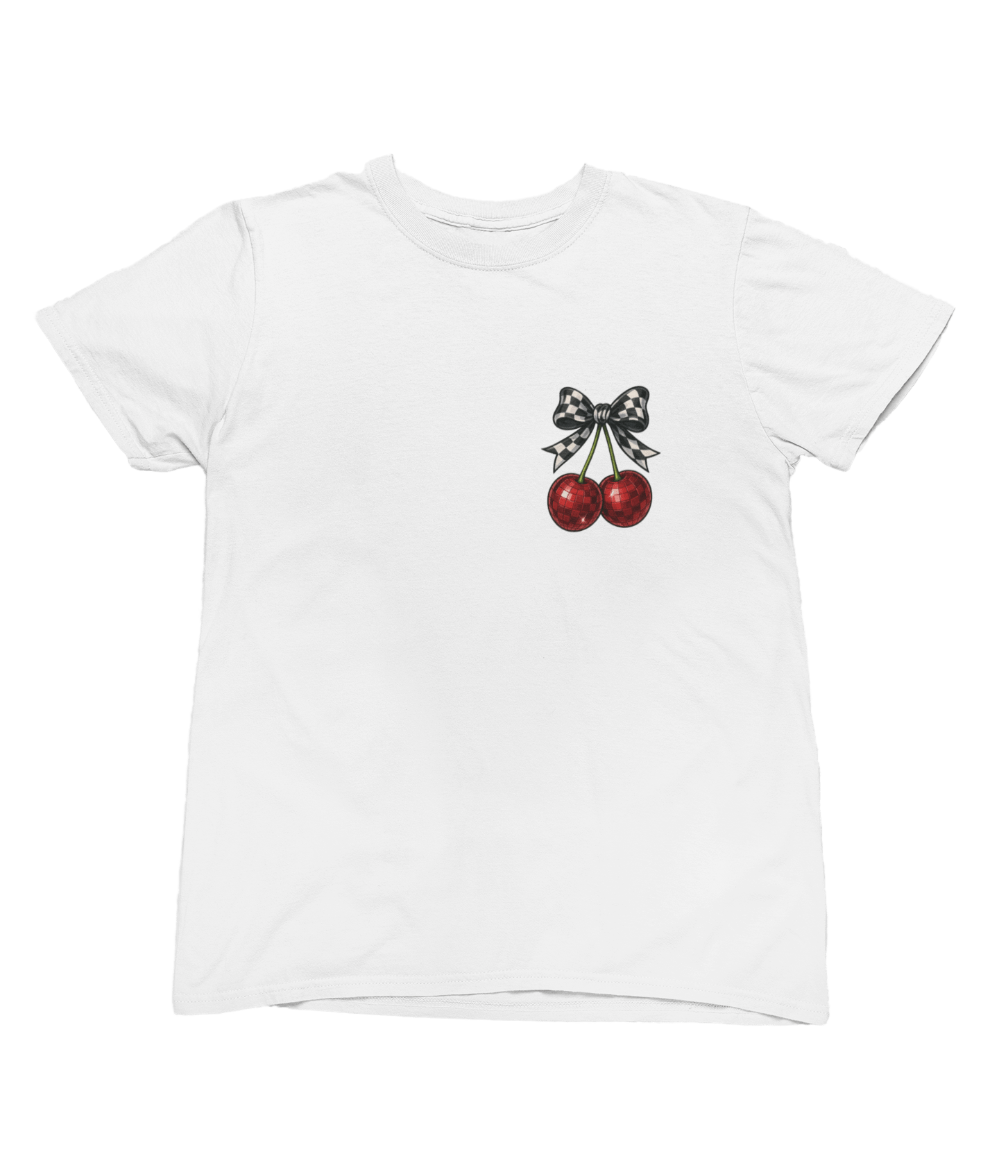 kids cherry t-shirt & shorts set t-shirt alternate colour product image