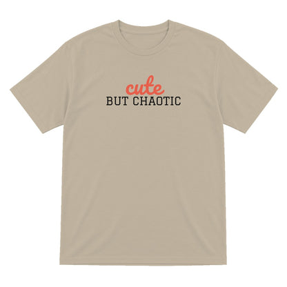 Kids Cute But Chaotic T-Shirt, Sweatshirt & Hoodie T-Shirt in Sand