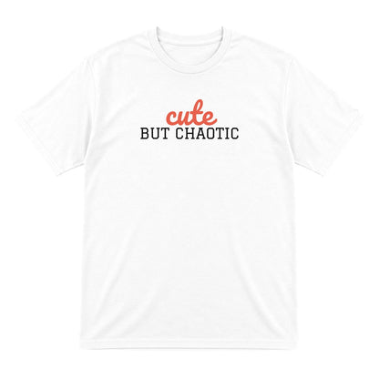 Kids Cute But Chaotic T-Shirt, Sweatshirt & Hoodie T-Shirt in White
