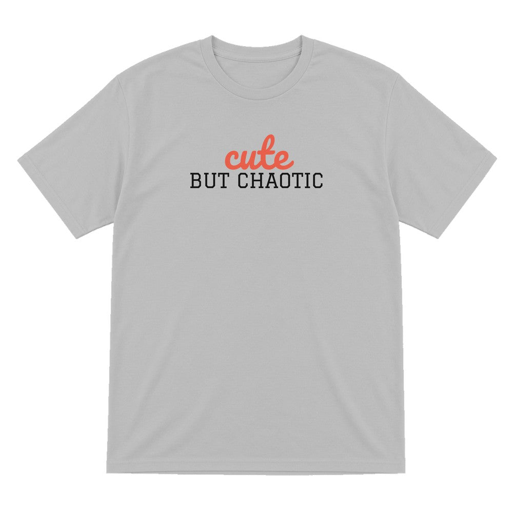 Kids Cute But Chaotic T-Shirt, Sweatshirt & Hoodie T-Shirt in Sport Grey