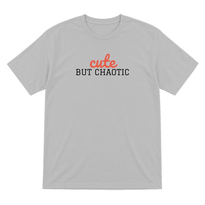 Kids Cute But Chaotic T-Shirt, Sweatshirt & Hoodie T-Shirt in Sport Grey