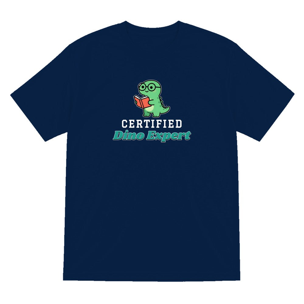 Kids Certified Dino Expert T-Shirt & Sweatshirt T-Shirt in Navy