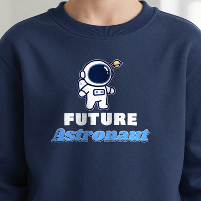 Kids Future Astronaut T-Shirt & Sweatshirt close-up