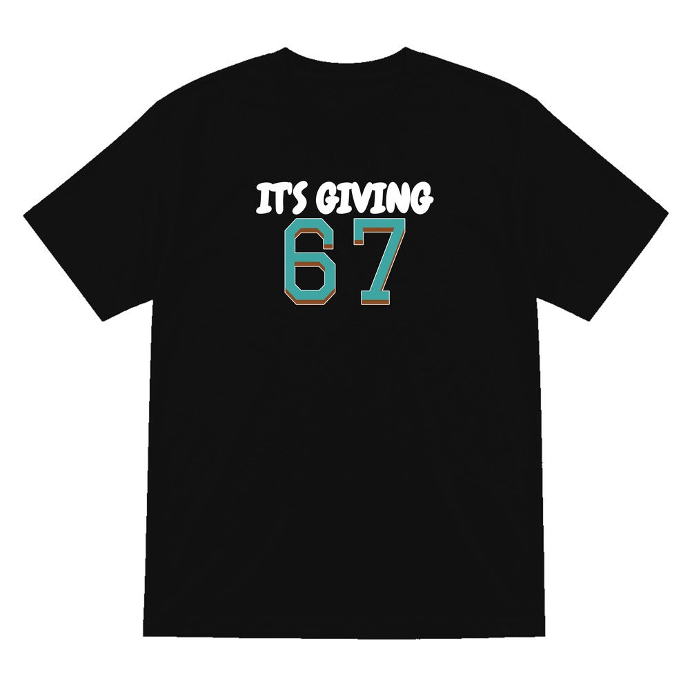 Kids It's Giving 67 T-Shirt, Sweatshirt & Hoodie T-Shirt in Black