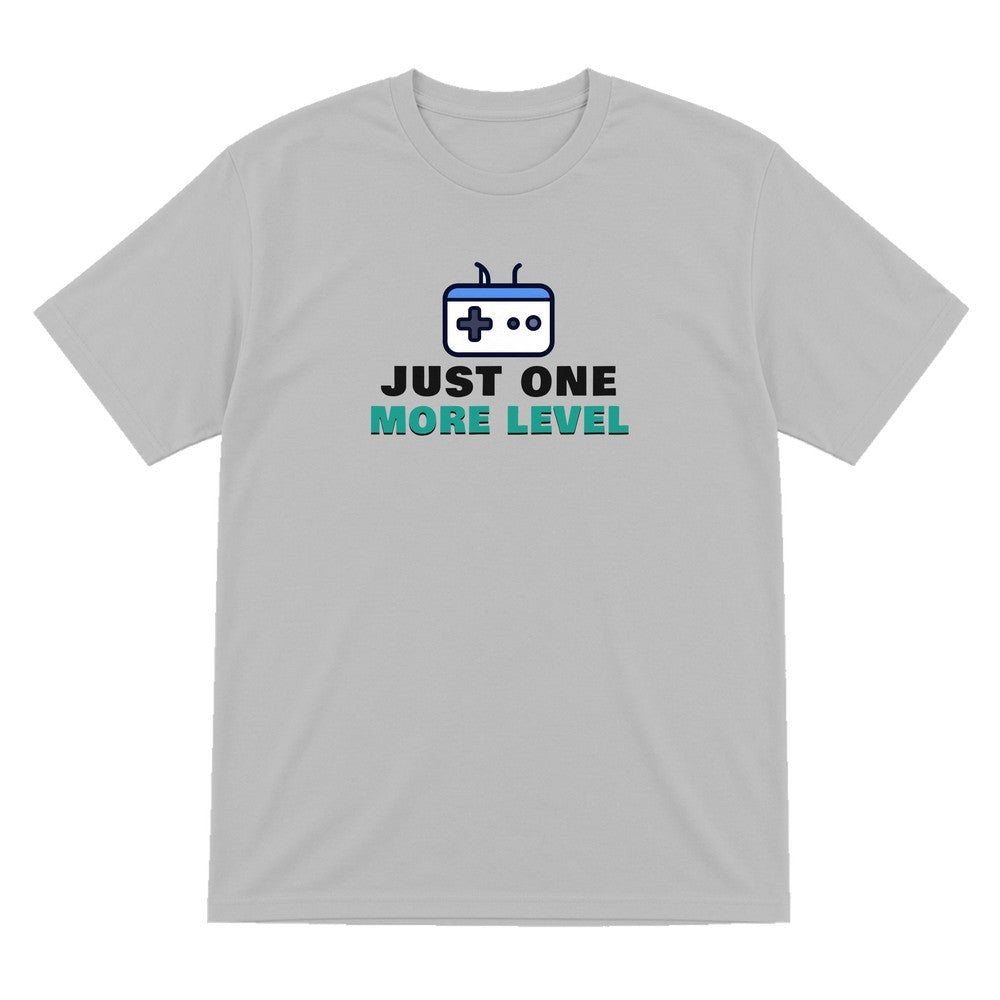 Kids Just One More Level Gaming T-Shirt & Sweatshirt T-Shirt in Sport Grey