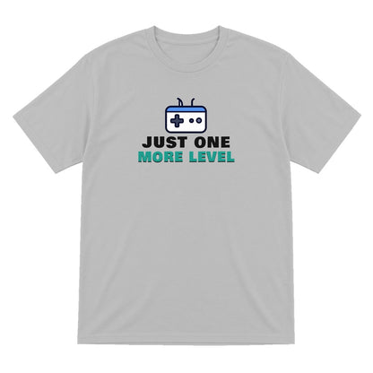 Kids Just One More Level Gaming T-Shirt & Sweatshirt T-Shirt in Sport Grey