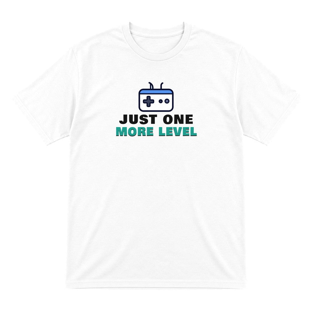 Kids Just One More Level Gaming T-Shirt & Sweatshirt T-Shirt in White