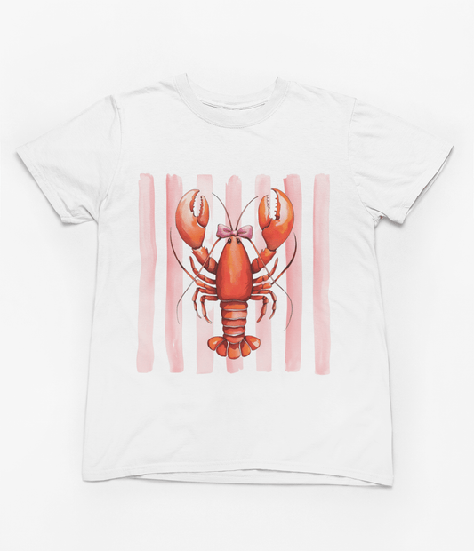 kids lobster t-shirt & shorts set t-shirt alternate colour product image