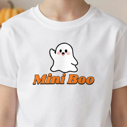 Personalised Mini Boo Kids T-Shirt & Sweatshirt close-up