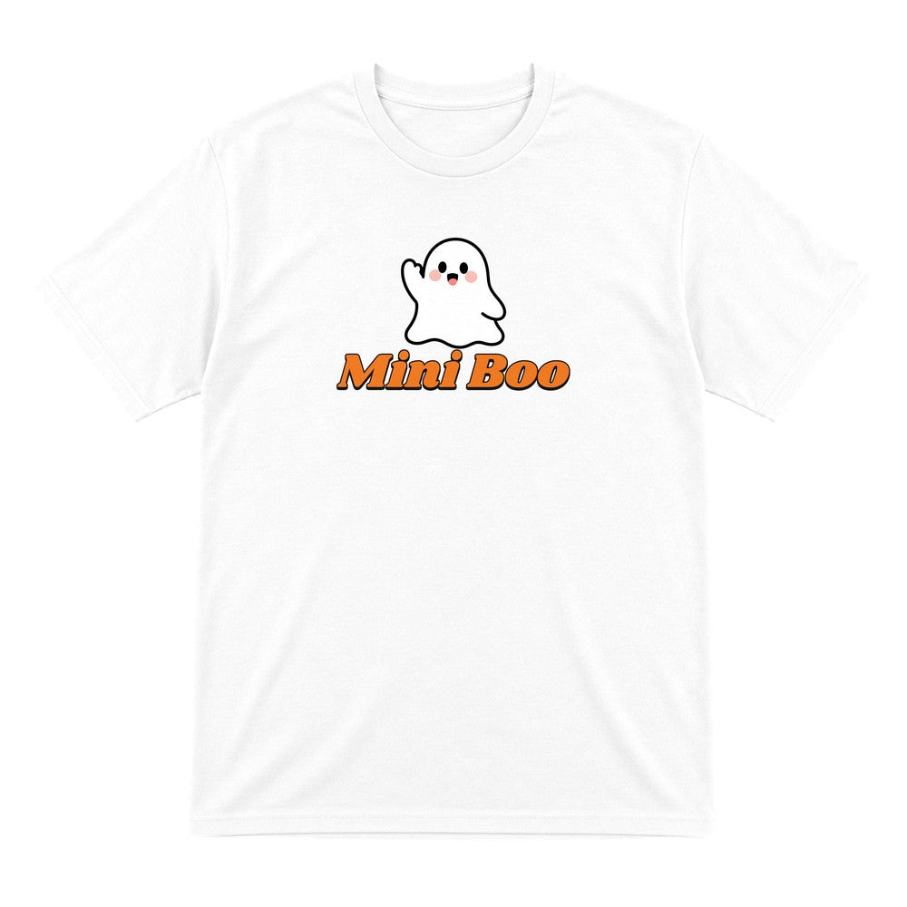 Personalised Mini Boo Kids T-Shirt & Sweatshirt in White (T-Shirt)