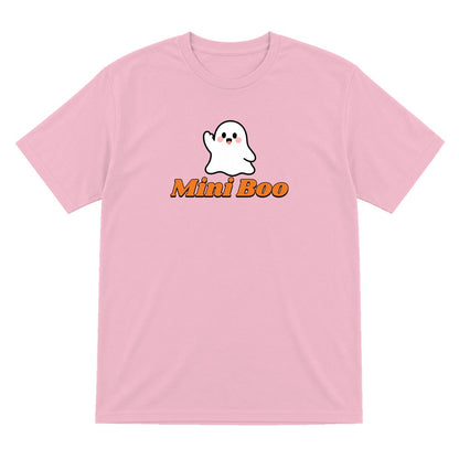 Personalised Mini Boo Kids T-Shirt & Sweatshirt in Light Pink (T-Shirt)