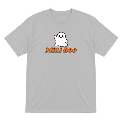 Personalised Mini Boo Kids T-Shirt & Sweatshirt in Sport Grey (T-Shirt)
