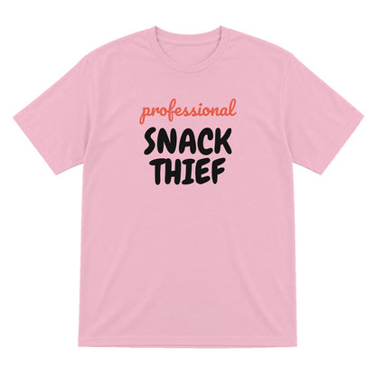 Kids Professional Snack Thief T-Shirt, Sweatshirt & Hoodie T-Shirt in Light Pink