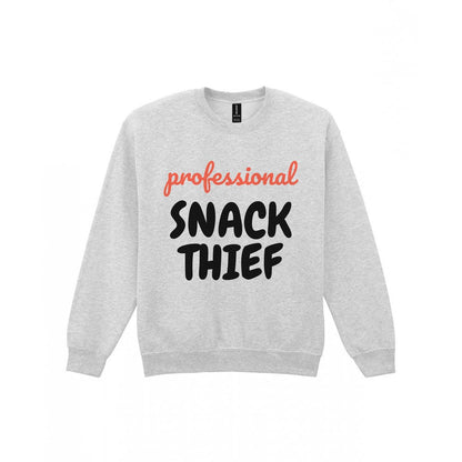 Kids Professional Snack Thief T-Shirt, Sweatshirt & Hoodie Sweatshirt in Sport Grey