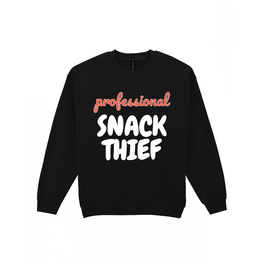 Kids Professional Snack Thief T-Shirt, Sweatshirt & Hoodie Sweatshirt in Black