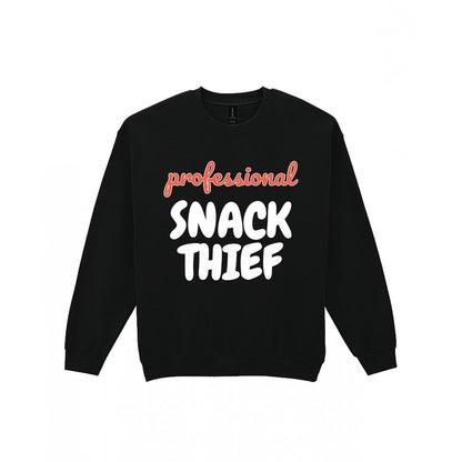 Kids Professional Snack Thief T-Shirt, Sweatshirt & Hoodie Sweatshirt in Black
