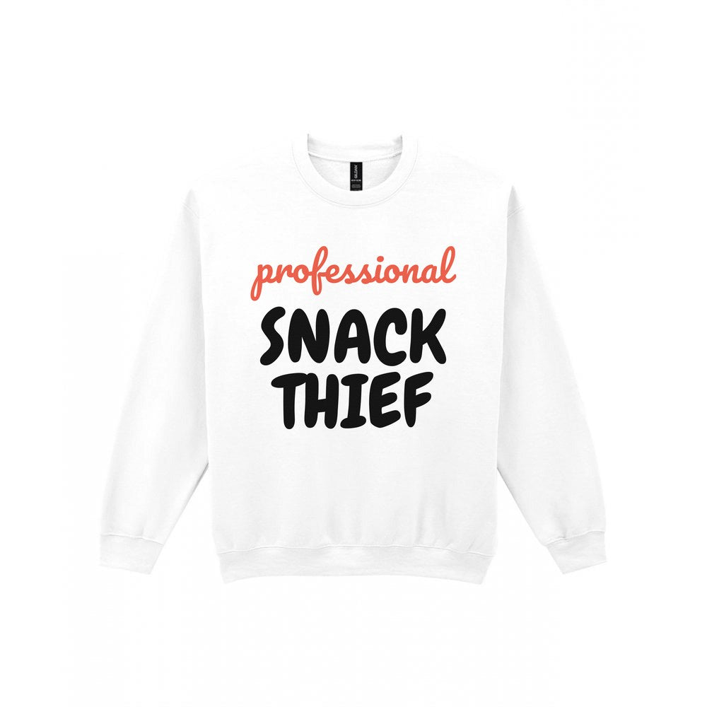 Kids Professional Snack Thief T-Shirt, Sweatshirt & Hoodie Sweatshirt in White