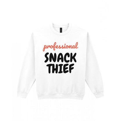 Kids Professional Snack Thief T-Shirt, Sweatshirt & Hoodie Sweatshirt in White