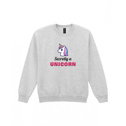 Kids Secretly A Unicorn T-Shirt & Sweatshirt Sweatshirt in Sport Grey