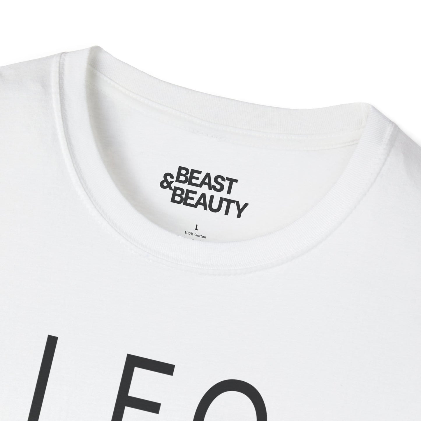 leo zodiac graphic t-shirt t-shirt fourth colour product image