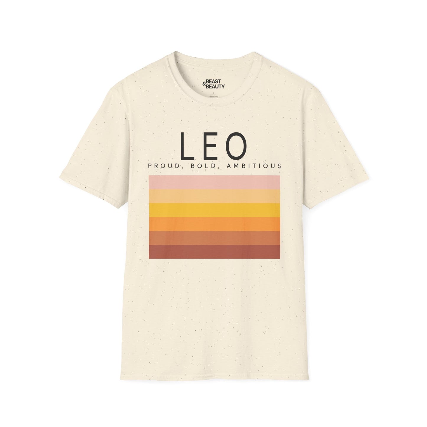 leo zodiac graphic t-shirt t-shirt second colour product image