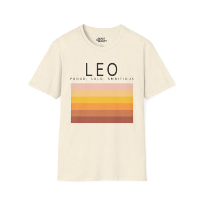 leo zodiac graphic t-shirt t-shirt second colour product image