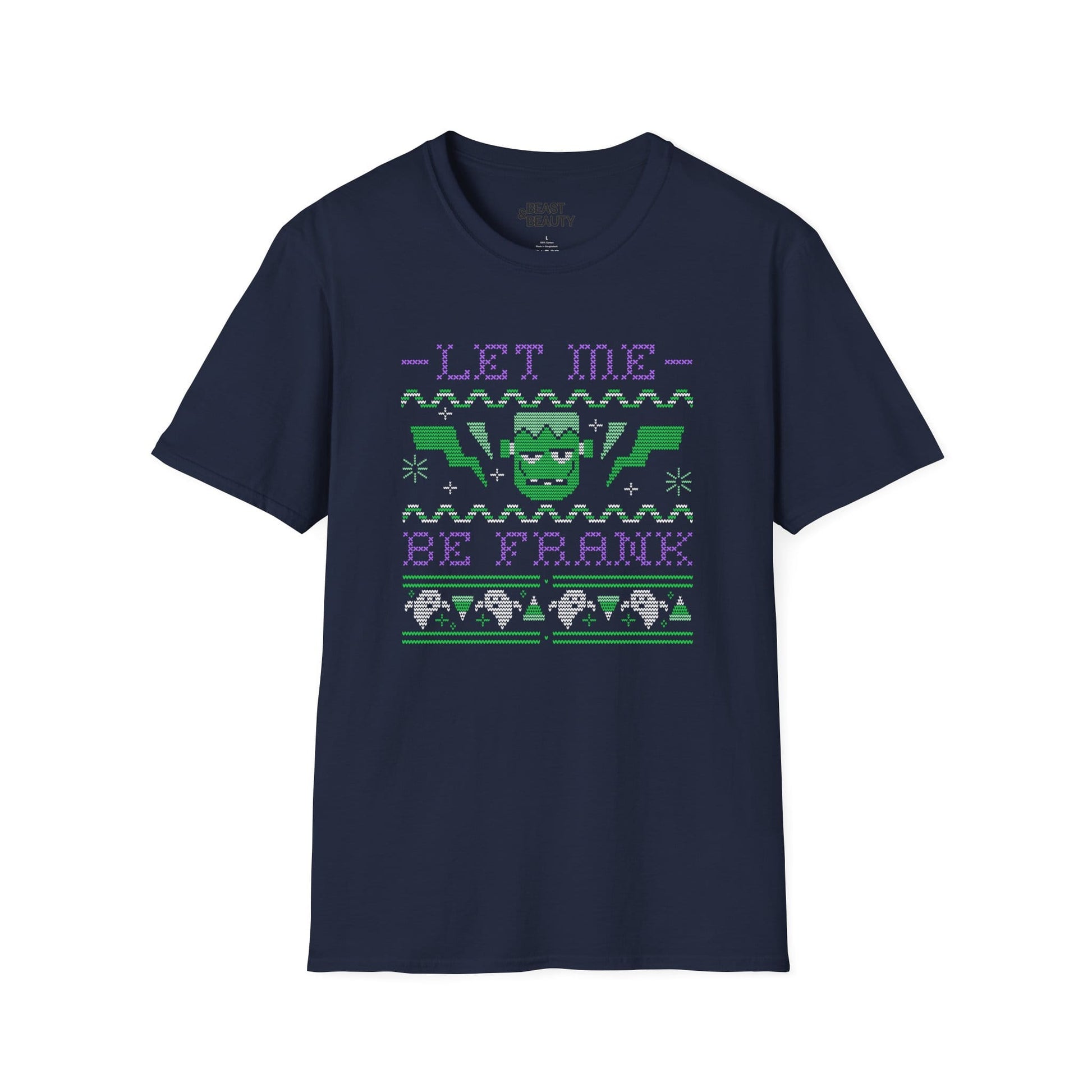 let me be frank halloween t-shirt t-shirt alternate colour product image