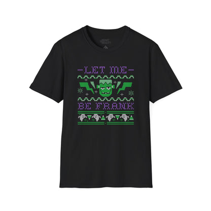 let me be frank halloween t-shirt t-shirt front product image
