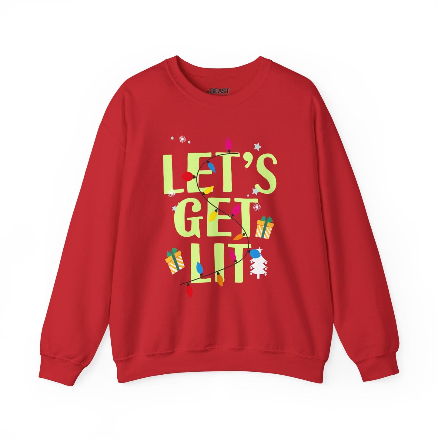 Let's Get Lit Christmas Sweatshirt sweatshirt product image 5 from Beast and Beauty