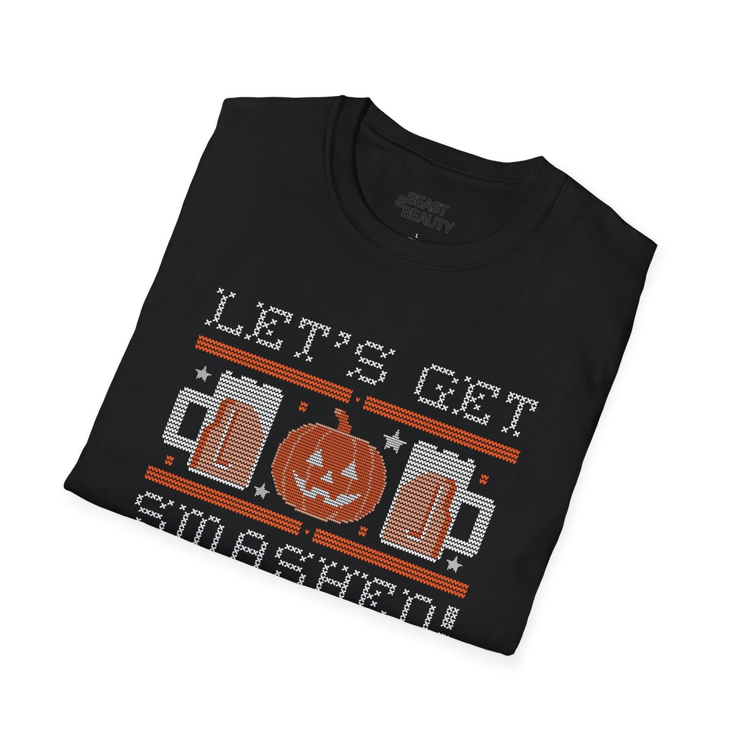 let's get smashed halloween beer t-shirt t-shirt fourth colour product image