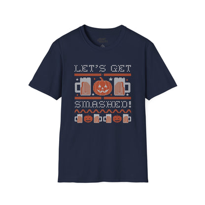 let's get smashed halloween beer t-shirt t-shirt second colour product image
