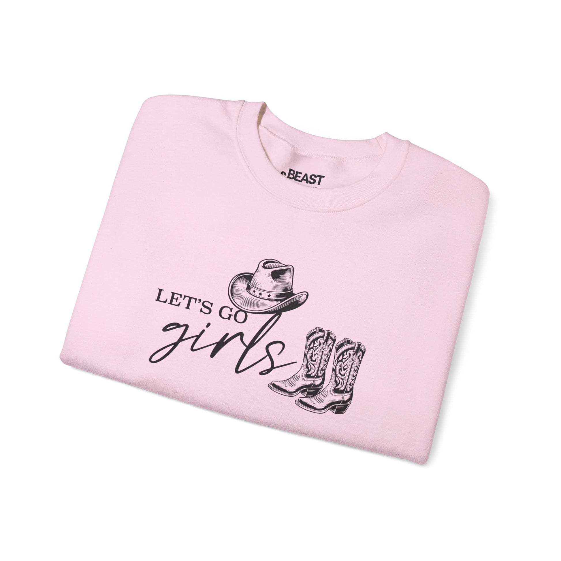 let s go girls cowgirl sweatshirt sweatshirt cowgirl gift idea image 5