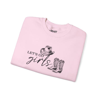 let s go girls cowgirl sweatshirt sweatshirt cowgirl gift idea image 5