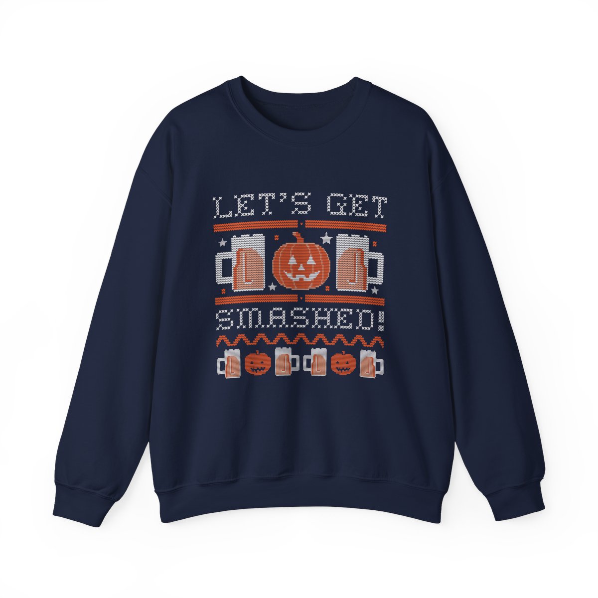 Let's Get Smashed Halloween Sweatshirt - funny sweatshirt by Cheeky Business