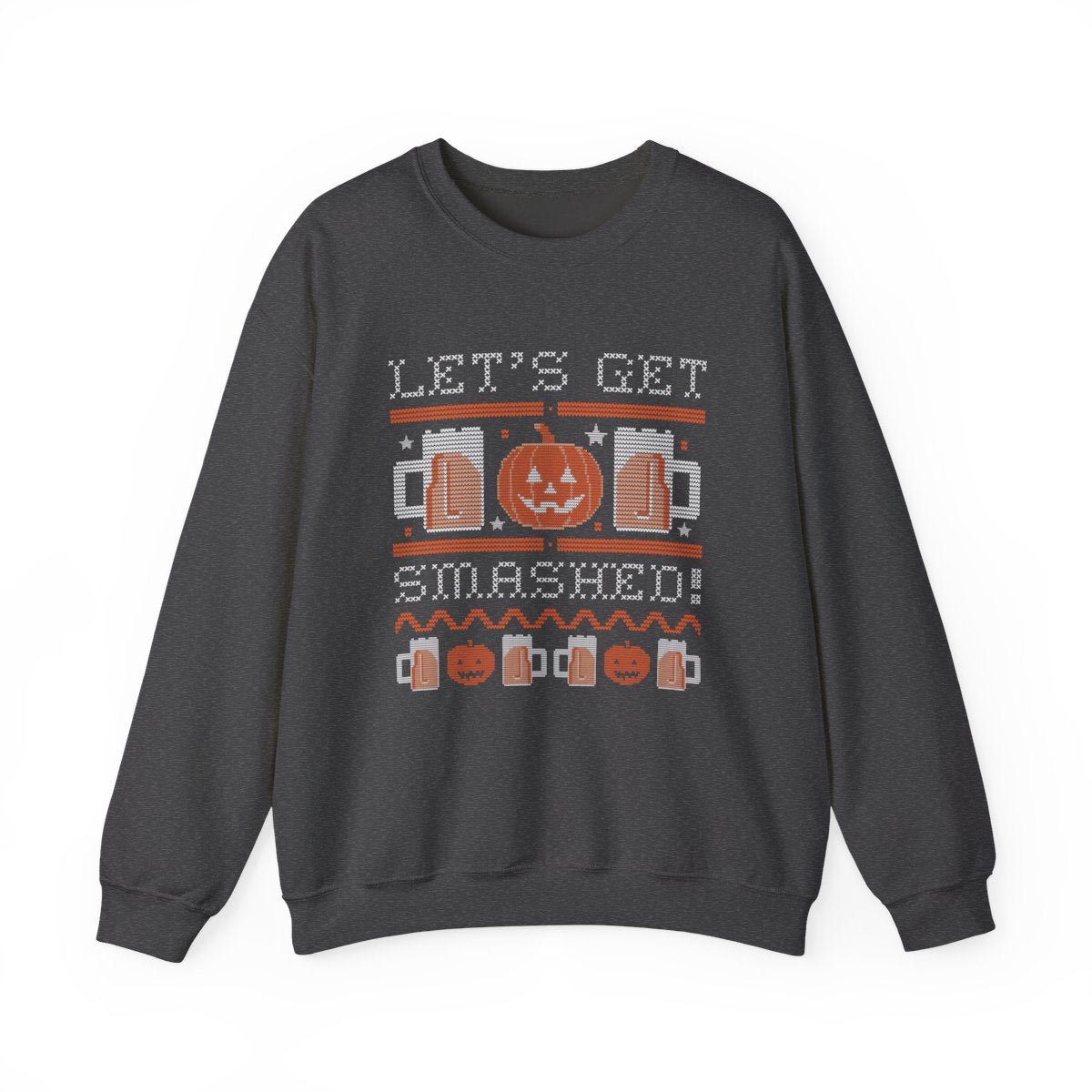 Let's Get Smashed Halloween Sweatshirt - funny sweatshirt by Cheeky Business
