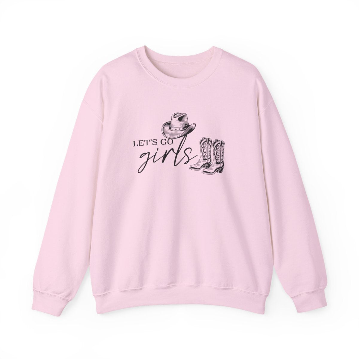 Let’s Go Girls Cowgirl Sweatshirt - funny sweatshirt by Cheeky Business