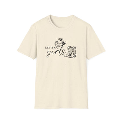 Let’s Go Girls Cowgirl T-Shirt - funny t-shirt by Cheeky Business