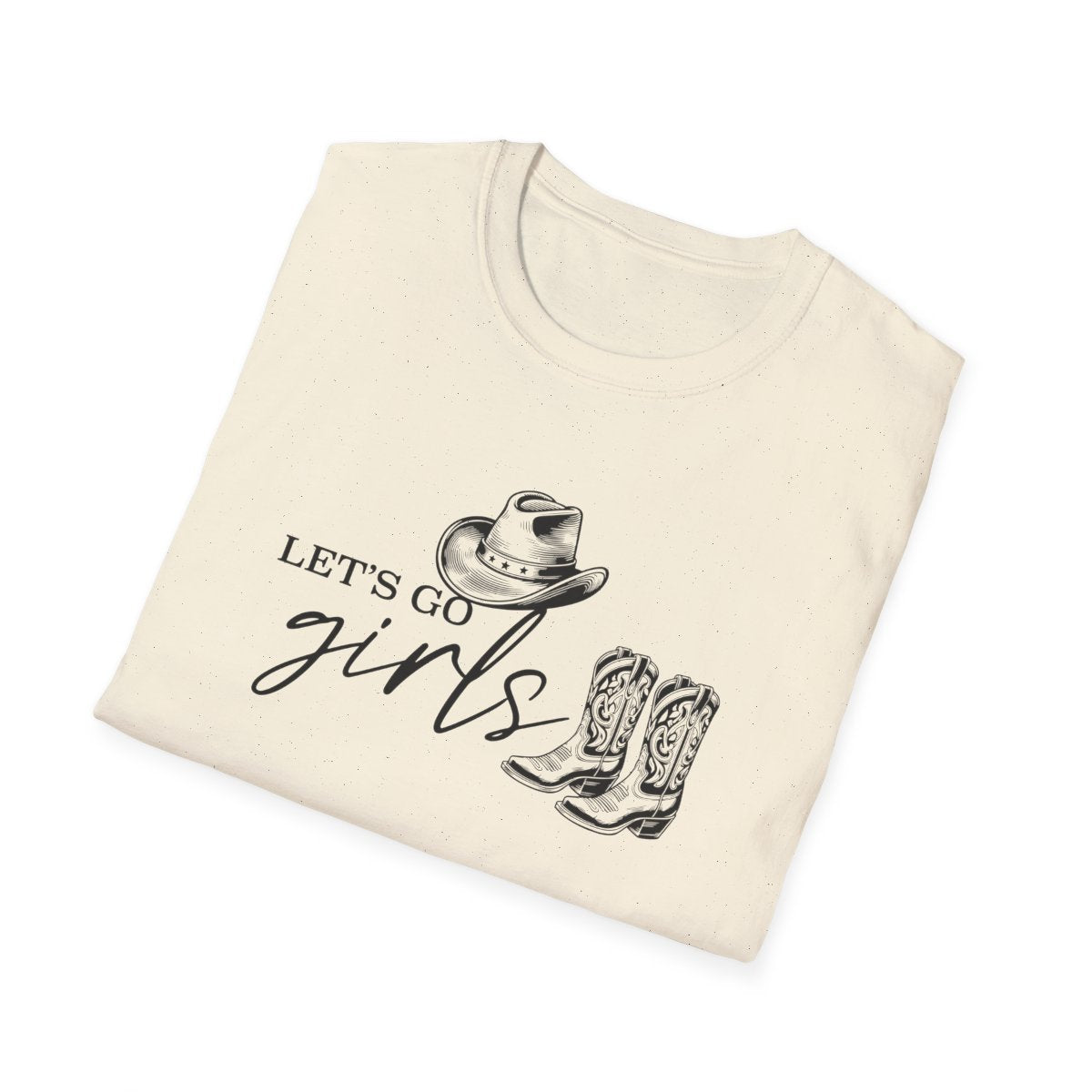 Let’s Go Girls Cowgirl T-Shirt - funny t-shirt by Cheeky Business