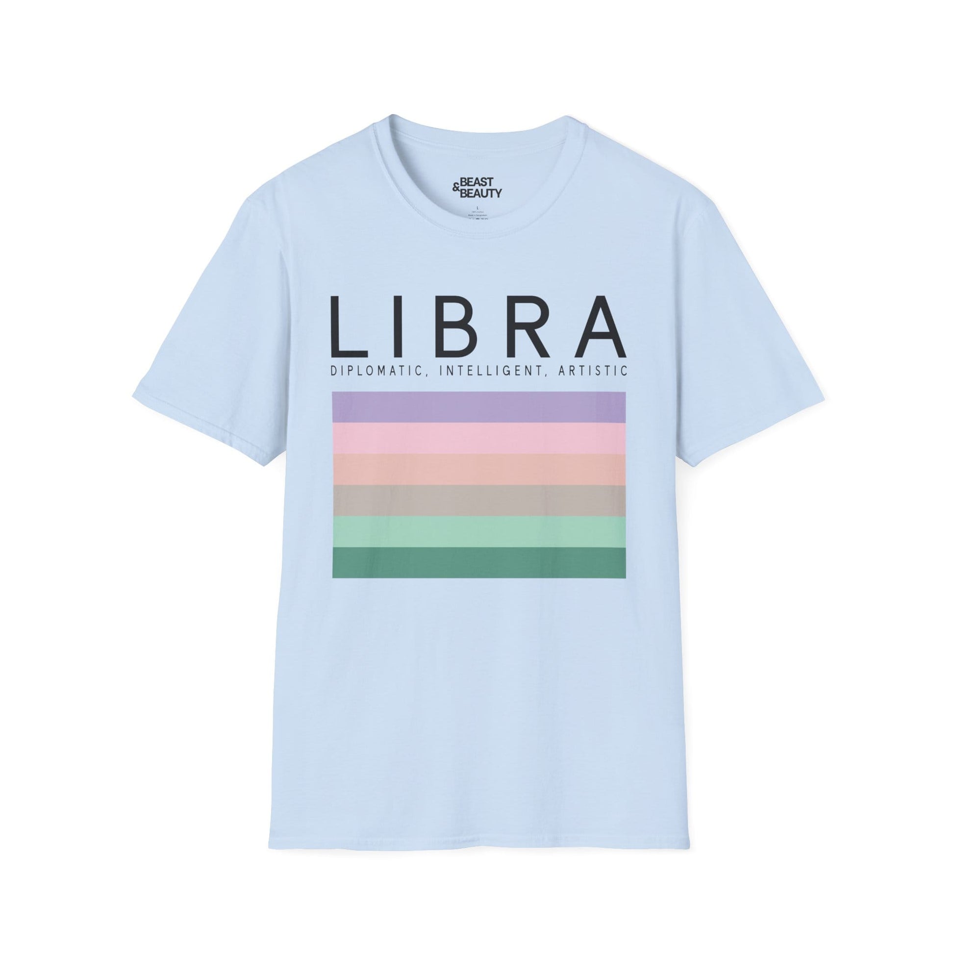 libra zodiac graphic t-shirt t-shirt second colour product image
